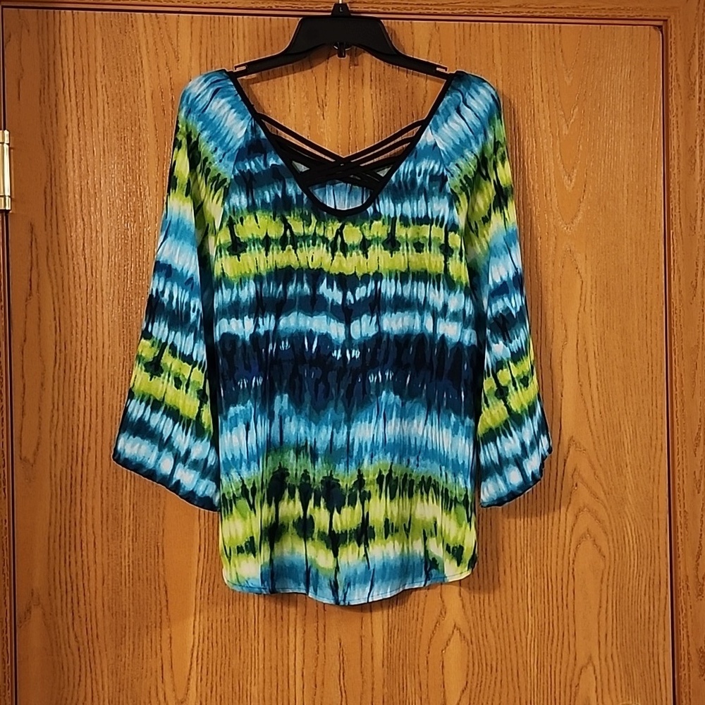 Zac & Rachel Tunic Blouse Size-M